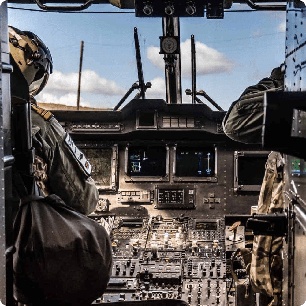 Aerospace Defense Cockpit Piranha Ems